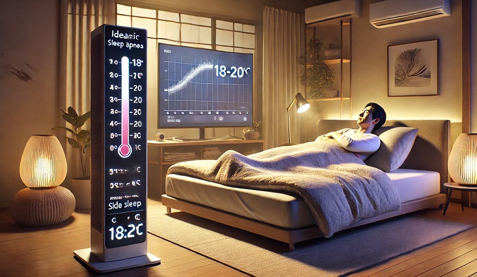 快適な睡眠で脳梗塞予防!無呼吸症候群対策のための理想の寝室