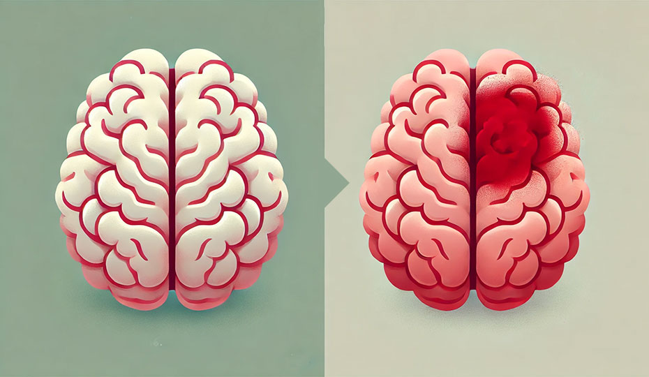 脳出血は「脳の破壊」が大きく残りやすい