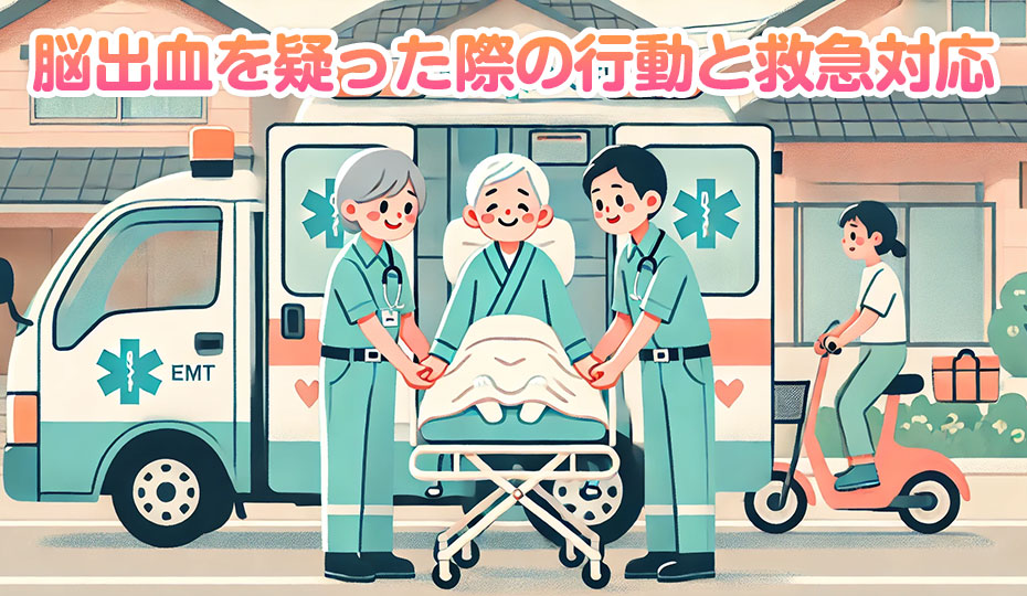 突然の頭痛・麻痺は脳出血かも？その時に取るべき救急対応とは
