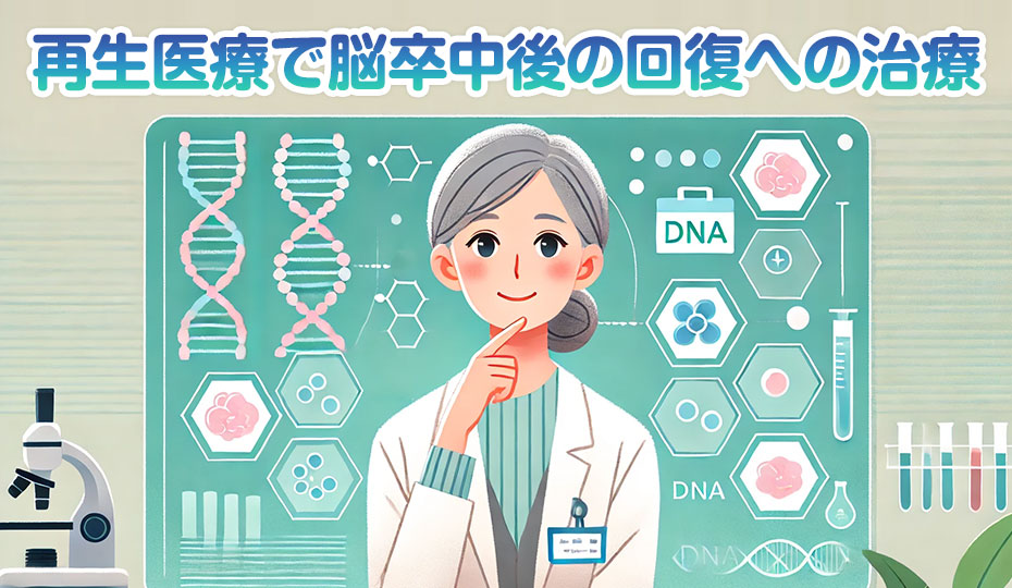 再生医療による脳卒中後の回復への治療方法と新たな希望